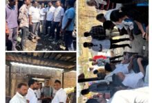 Photo of जोगनगुडा येथील आगग्रस्त बोरकूट कुटुंबाला डॉ.कंकडालवार कडून आर्थिक मदत…!